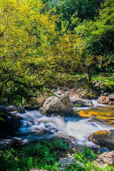 Su Khlong Lan Şelalesinde akıyor, Tayland
