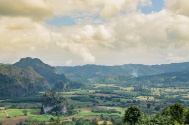 Mountain View at Phu Langka Viewpoint, Thailand.