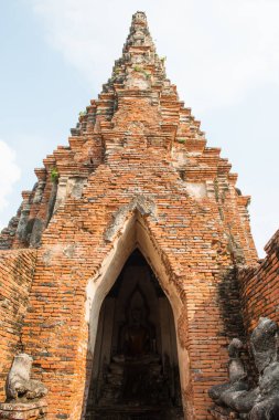 Tayland Chaiwathanaram Tapınağı manzarası