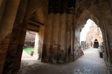 Tayland Chaiwathanaram Tapınağı manzarası
