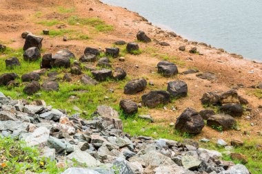 Tha Krabak rezervuarının manzarası, Tayland