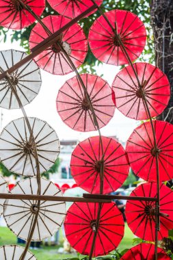 Tayland ana şemsiyesinin arka planı, Tayland.