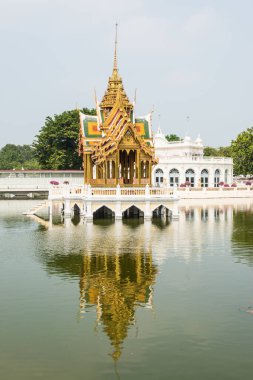 Phra Thinang Aisawan Thiphya-Art Pavyonu Bang Pa-In Sarayı, Tayland.