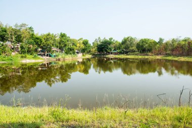 Tayland, Tayland 'da köy manzarası.