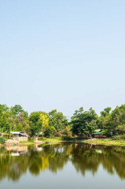 Tayland, Tayland 'da köy manzarası.