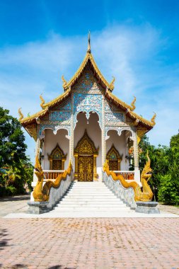 Tayland 'ın Chiangmai bölgesindeki Falang tapınağı..