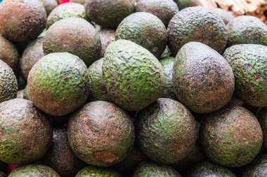 Taze Avokado satış standında, Tayland.
