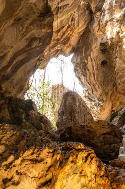 Phra Sabai cave in Lampang province, Thailand.