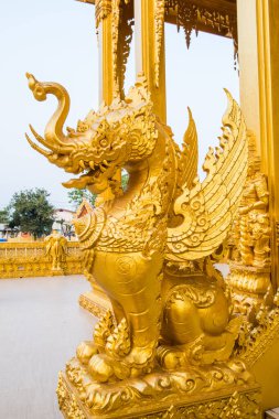 Tayland 'ın Chachoengsao bölgesinde Tayland tarzı kalıp sanatları