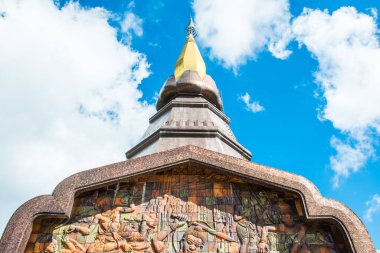 Chiangmai, Tayland 'da Phra Maha Dhatu Nabha Metaneedol stupa.