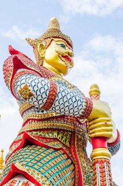 Tayland tarzı dev tapınakta, Tayland