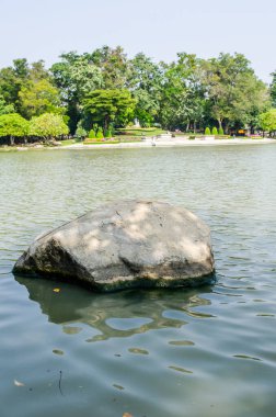 Tayland 'ın Chachoengsao eyaletinde halka açık bir park.