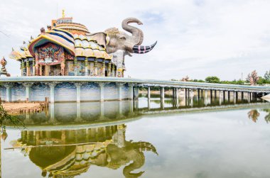 Baanrai tapınağındaki güzel Vihara, Tayland