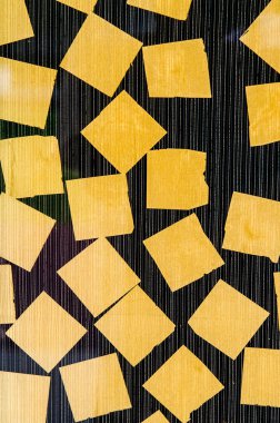 Tayland, Kara Tahta Paneli üzerinde altın yaprak