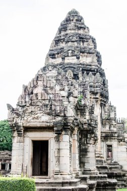Prasat Hin Pimai pagoda Phimai tarihi parkında, Tayland.