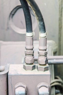 Tayland 'daki kauçuk boru bağlantısı.