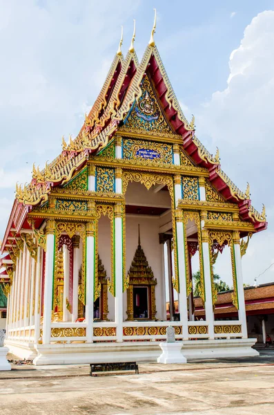 Hermosa Iglesia Estilo Tailandés Provincia Kampangpetch Tailandia — Foto de Stock