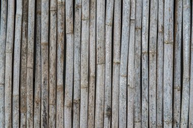 Tayland bambu duvarının arka planı
