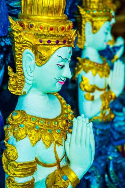 Tayland stili melek Rong Sua 'da. Tayland, 10 tapınağı..