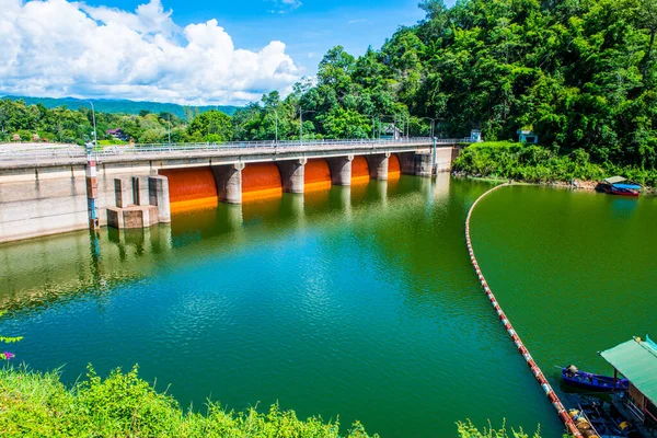 stock image Landscape view of Kio Lom dam, Thailand