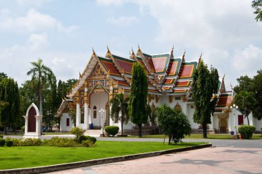 WAT Pra Sri Mahathat Tapınağı, Bangkok, Tayland.