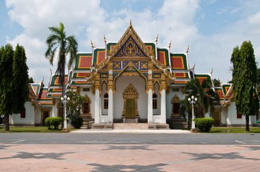 WAT Pra Sri Mahathat Tapınağı, Bangkok, Tayland.