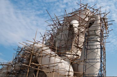 Ganesha, Tayland 'ın Nakhonnayok ilinde yapım aşamasında..