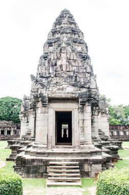 Prasat Hin Pimai pagoda Phimai tarihi parkında, Tayland.