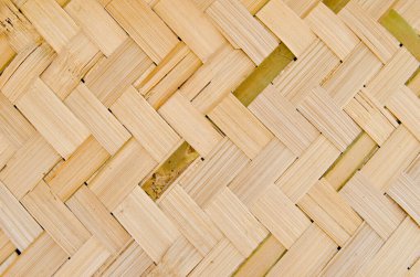 Tayland, bambu hasır işlerinin arka planı.