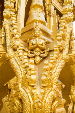 Tayland 'ın Chachoengsao bölgesinde Tayland tarzı kalıp sanatları