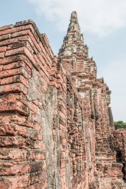 Tayland Chaiwathanaram Tapınağı manzarası