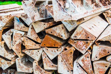 Tayland 'daki inşaat sahasında yol çalışması stoku