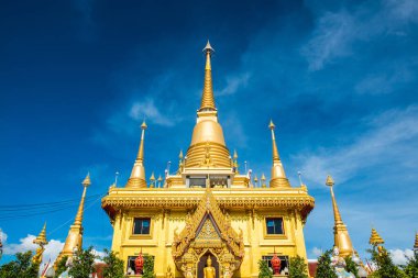 Pra Chulamanee pagoda mavi gökyüzü, Tayland