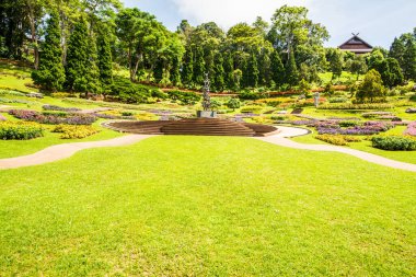 Mae Fah Luang Garden Peyzajı, Tayland.