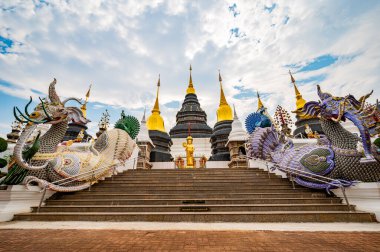 Wat Den Salee Sri Muang Gan or Ban Den temple, Chiang Mai province.