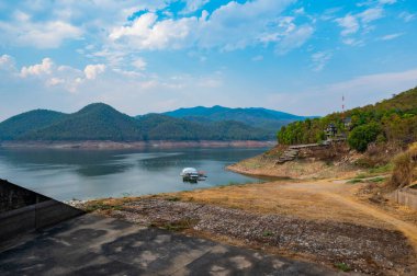 Mae Ngat Somboon Chon dam in Chiang Mai province, Thailand.