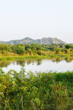 Tayland 'ın kırsal kesiminde doğal görüş