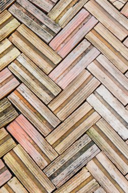 Tayland 'da tuğlaların döşeme arkaplanı