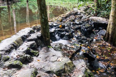 Saraburi 'de Samlan Şelalesi, Tayland