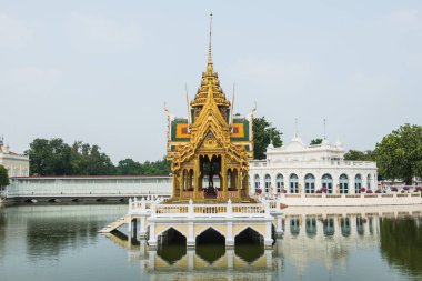 Phra Thinang Aisawan Thiphya-Art Pavyonu Bang Pa-In Sarayı, Tayland.