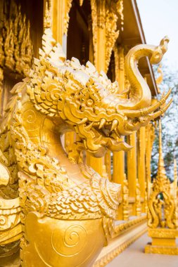 Tayland 'ın Chachoengsao bölgesinde Tayland tarzı kalıp sanatları