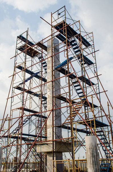 Строительные леса, Таиланд.