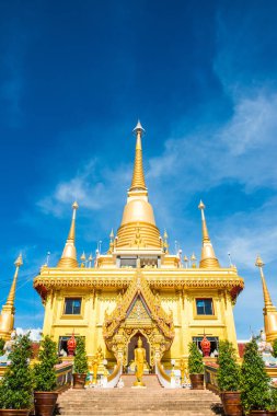 Pra Chulamanee pagoda mavi gökyüzü, Tayland