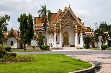 WAT Pra Sri Mahathat Tapınağı, Bangkok, Tayland.