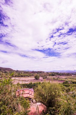 Tayland 'ın Chiangrai eyaletinde Country View