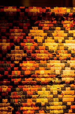 Woven Manuscript Textiles in Chiangmai Province, Thailand.