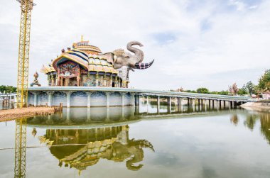 Baanrai tapınağındaki güzel Vihara, Tayland