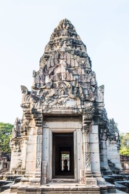 Asıl kule phimai tarihi park, Tayland