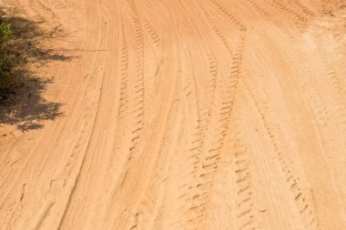 Tayland 'da toprak yol dokusu