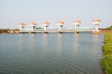 Tayland, Chaochoengsao Eyaleti 'ndeki Bangpakong Su Kapısı